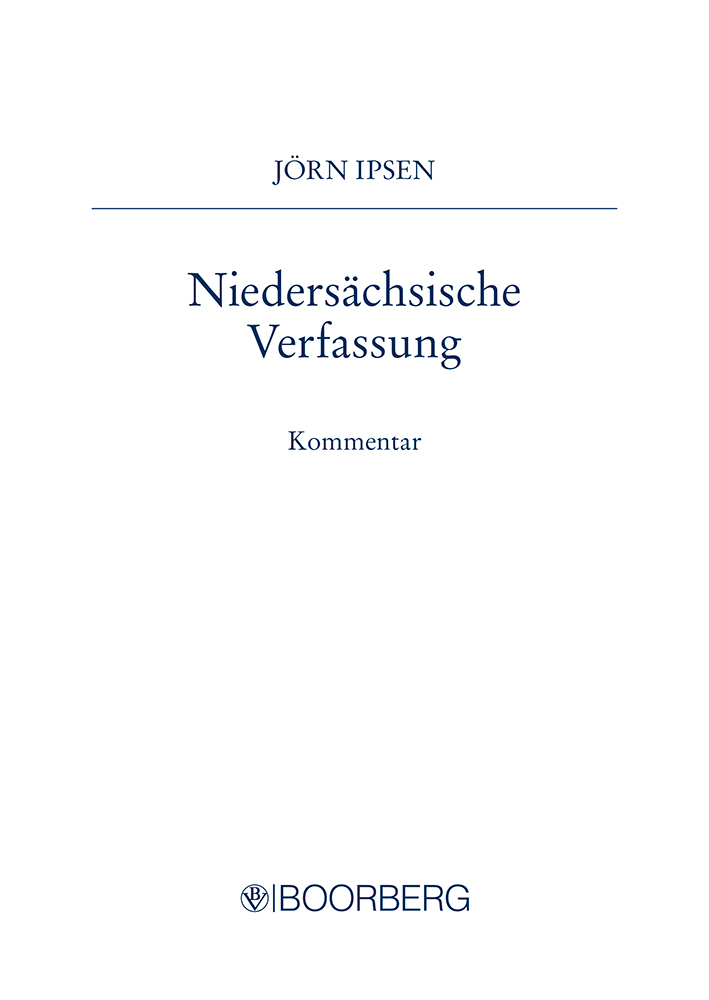 Niedersächsische Verfassung